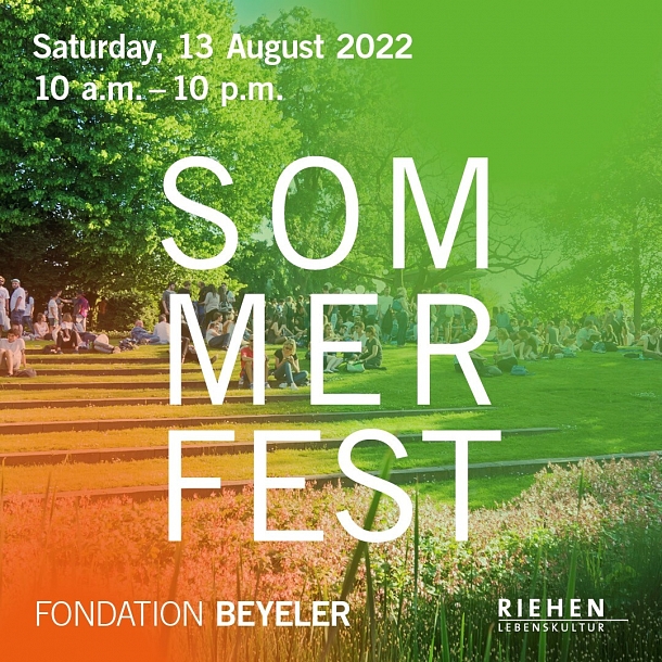 Sommerfest der Fondation Beyeler 